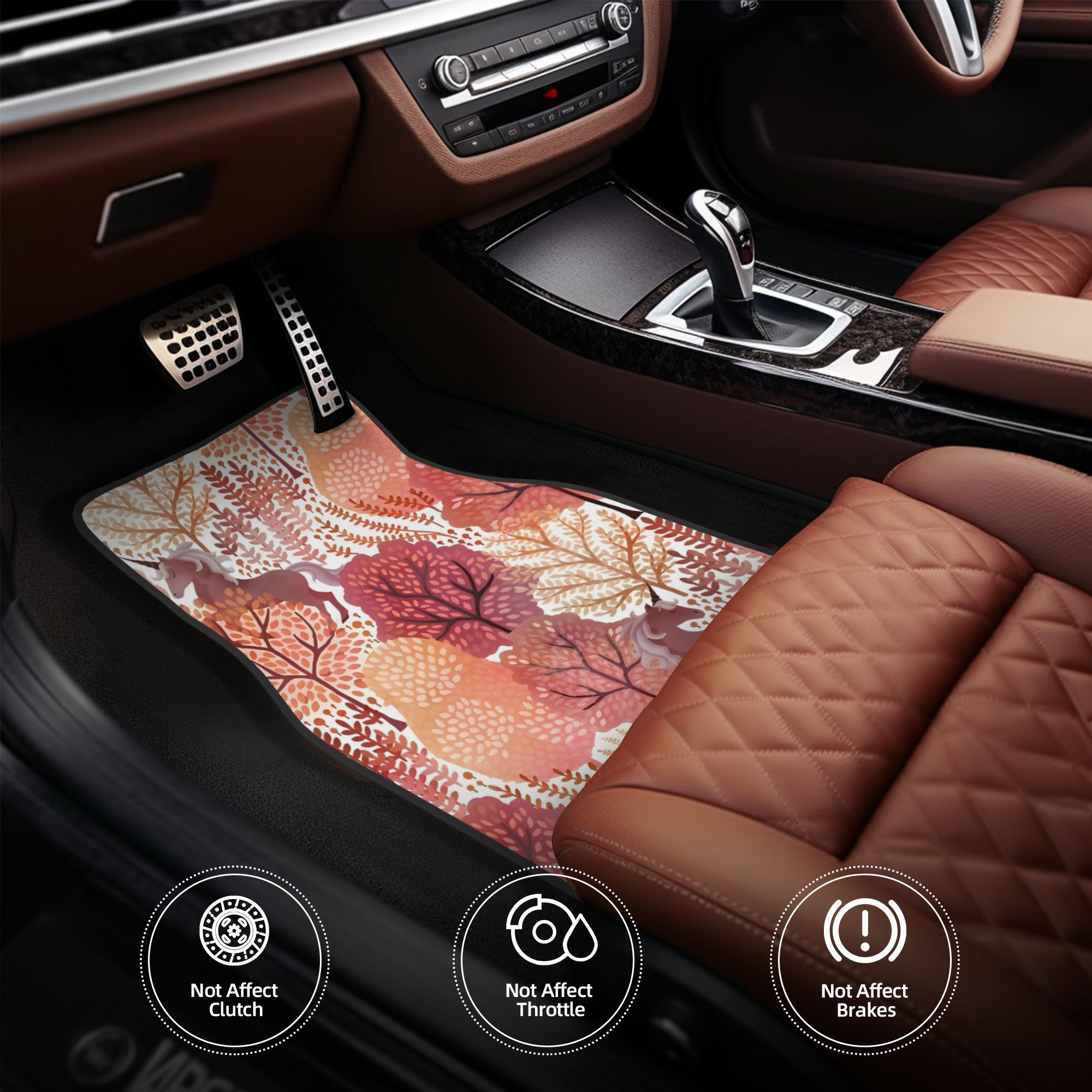 Interior Design Illustrated - 4 adet Gizli Unicorn Woods Sonbahar